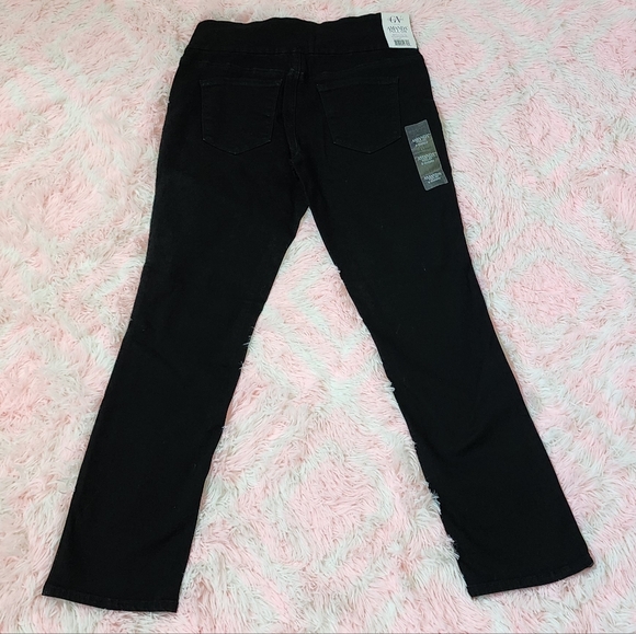 Gloria Vanderbilt Women's Amanda High Rise Regular Fit Jeans, size 8 short - Picture 2 of 13